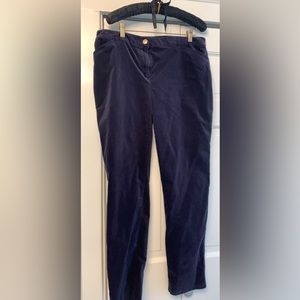 Chicos navy velveteen jeans. Size 2